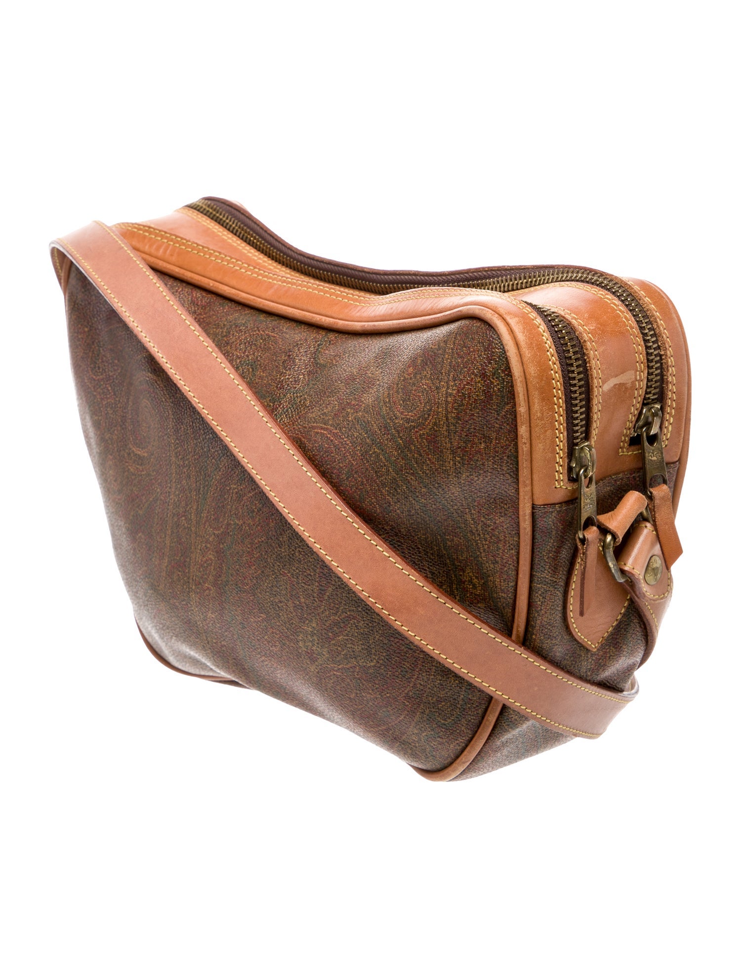 Etro Leather Crossbody Bag