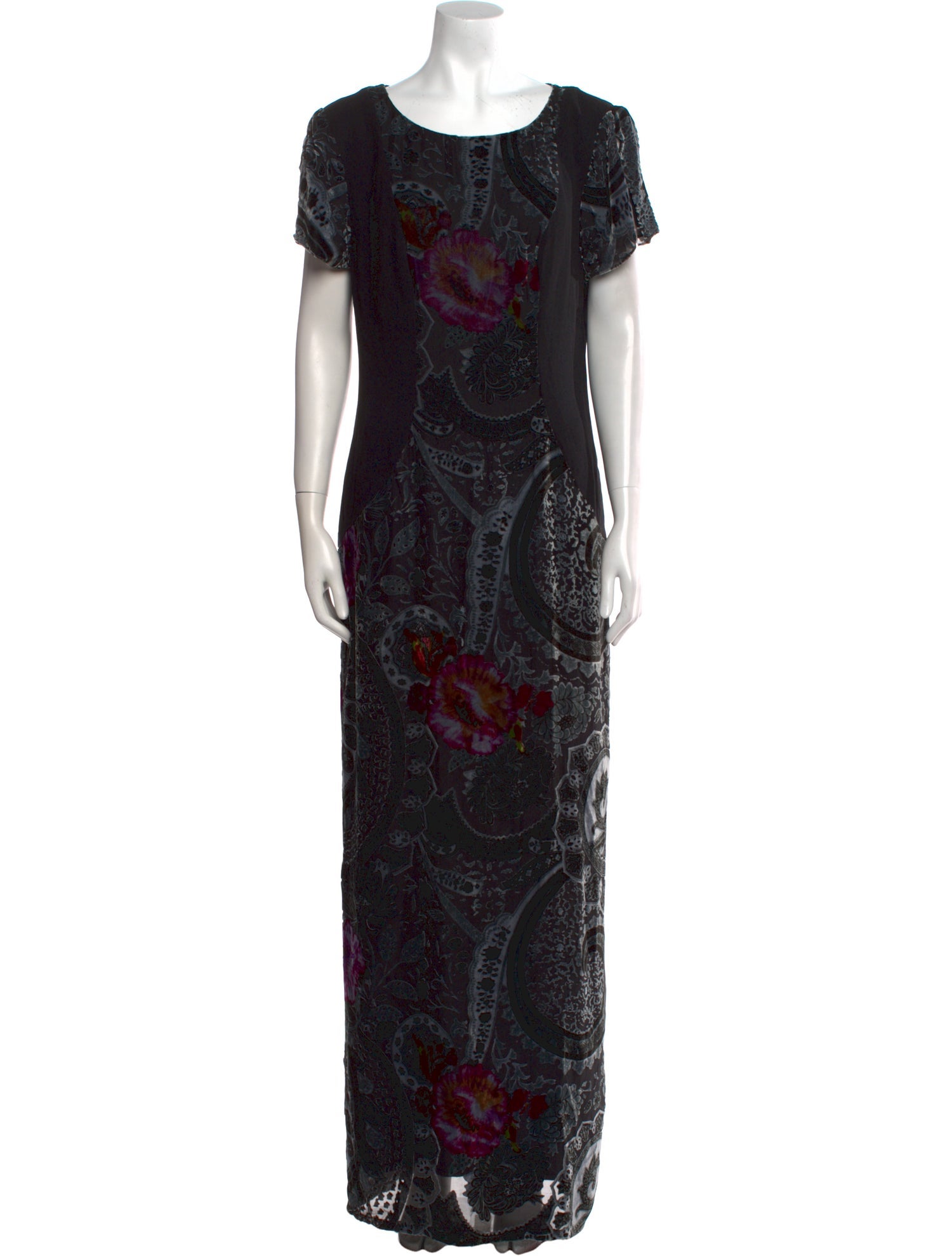 Etro Paisley Print Long Dress