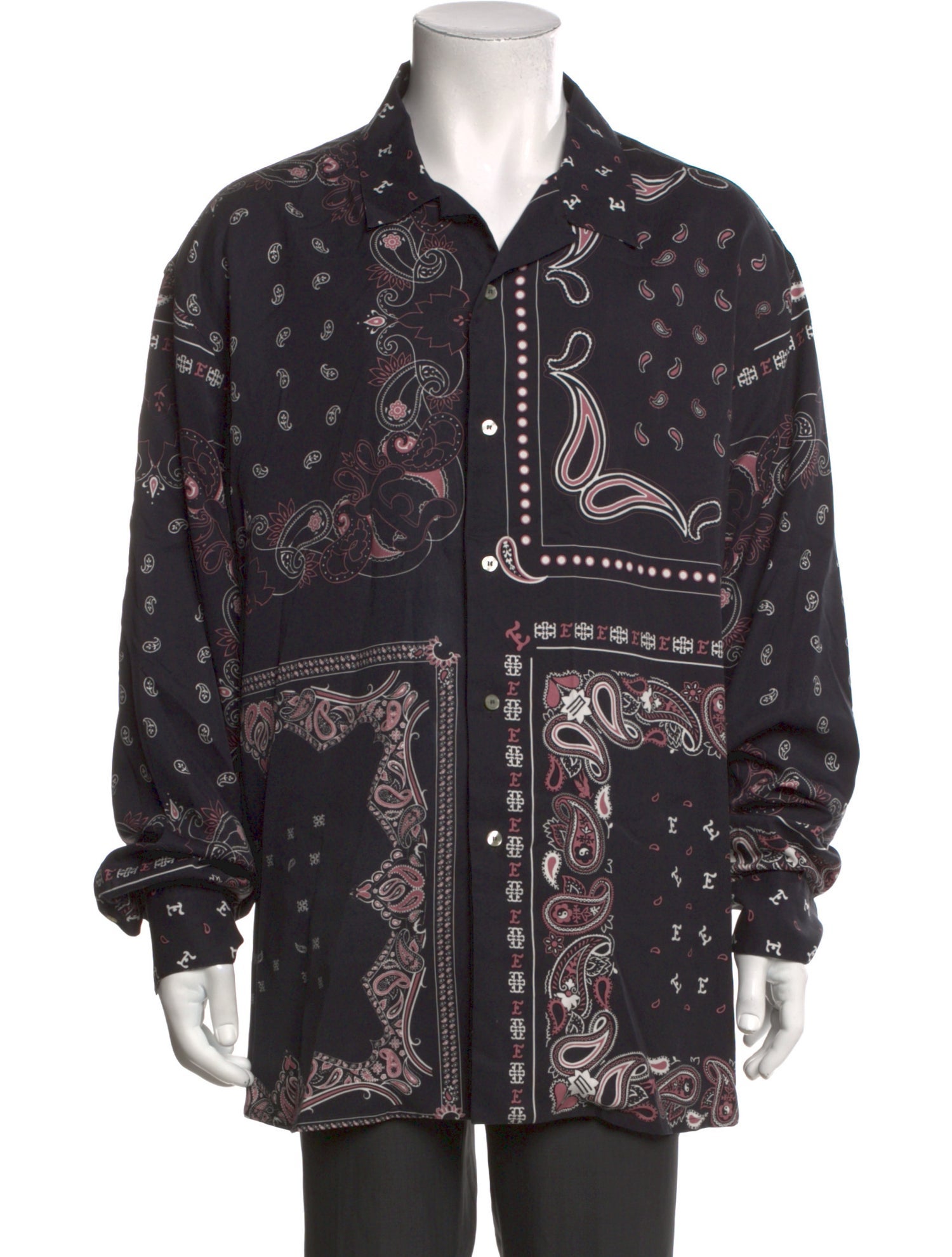 Etro Paisley Print Long Sleeve Shirt