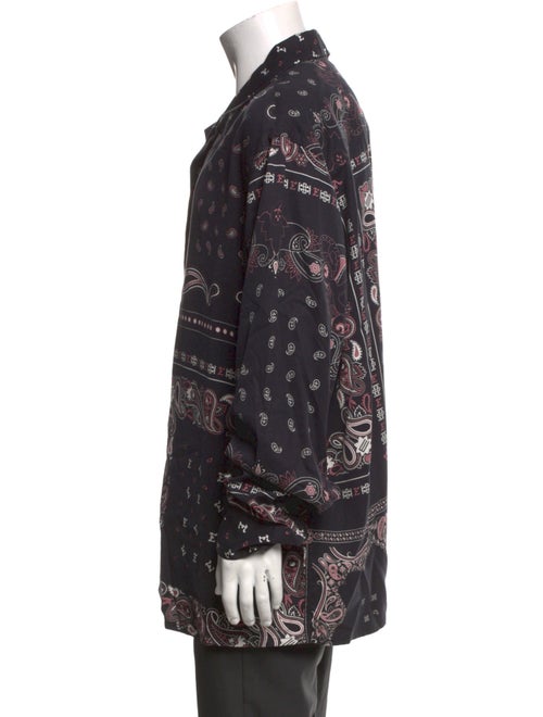 Etro Paisley Print Long Sleeve Shirt