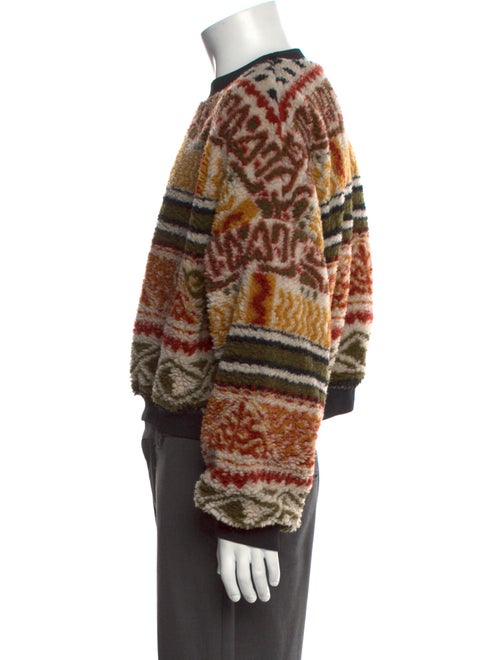 Etro Printed Crew Neck Pullover