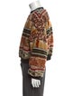 Etro Printed Crew Neck Pullover