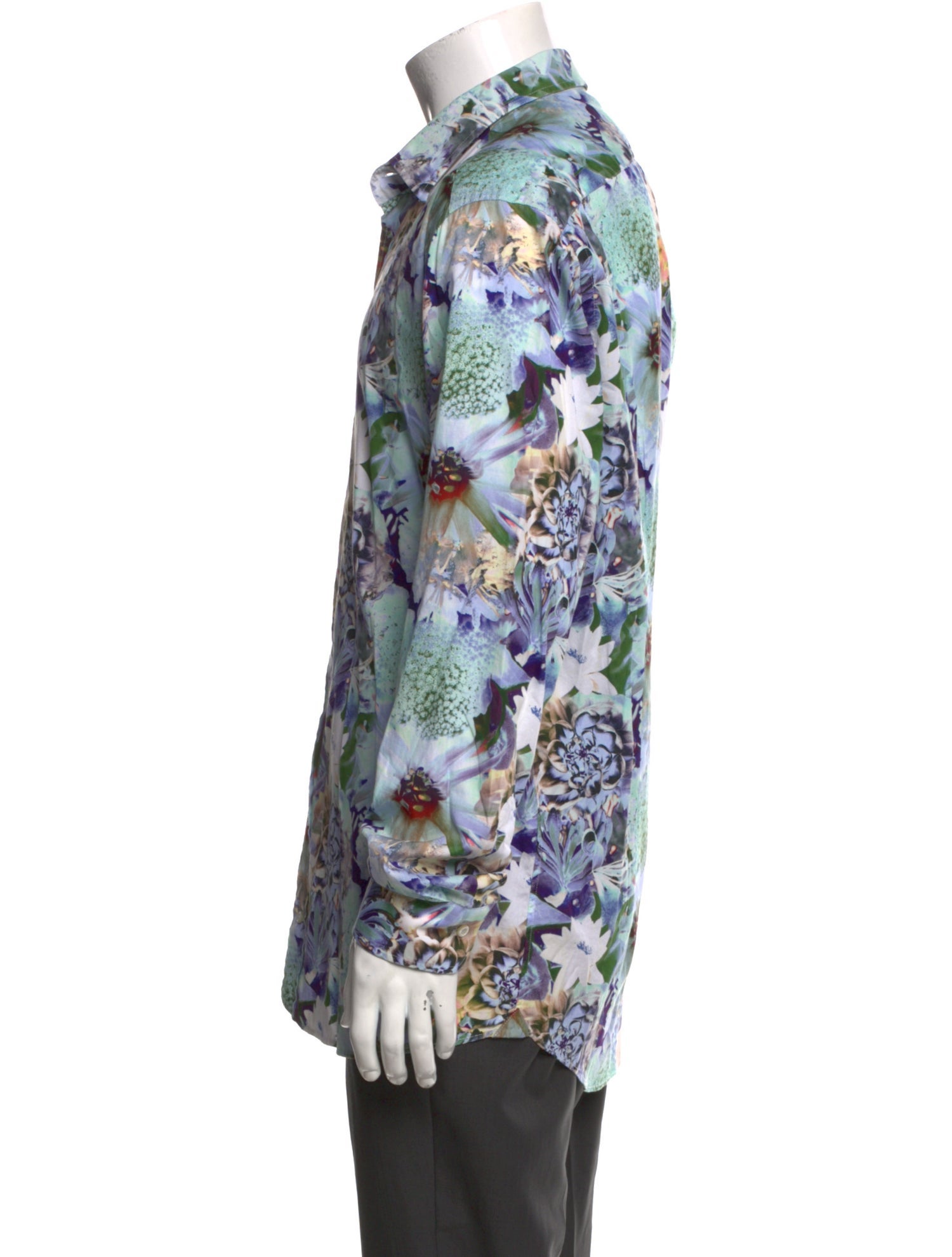 Etro Printed Long Sleeve Shirt