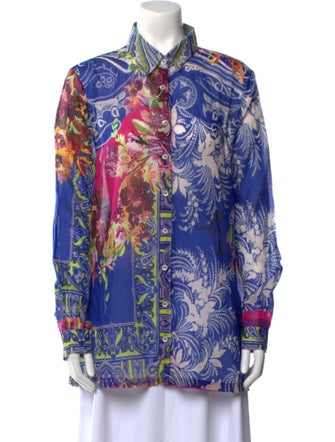Etro Printed Long Sleeve Tunic