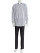 Etro Striped Long Sleeve Dress Shirt