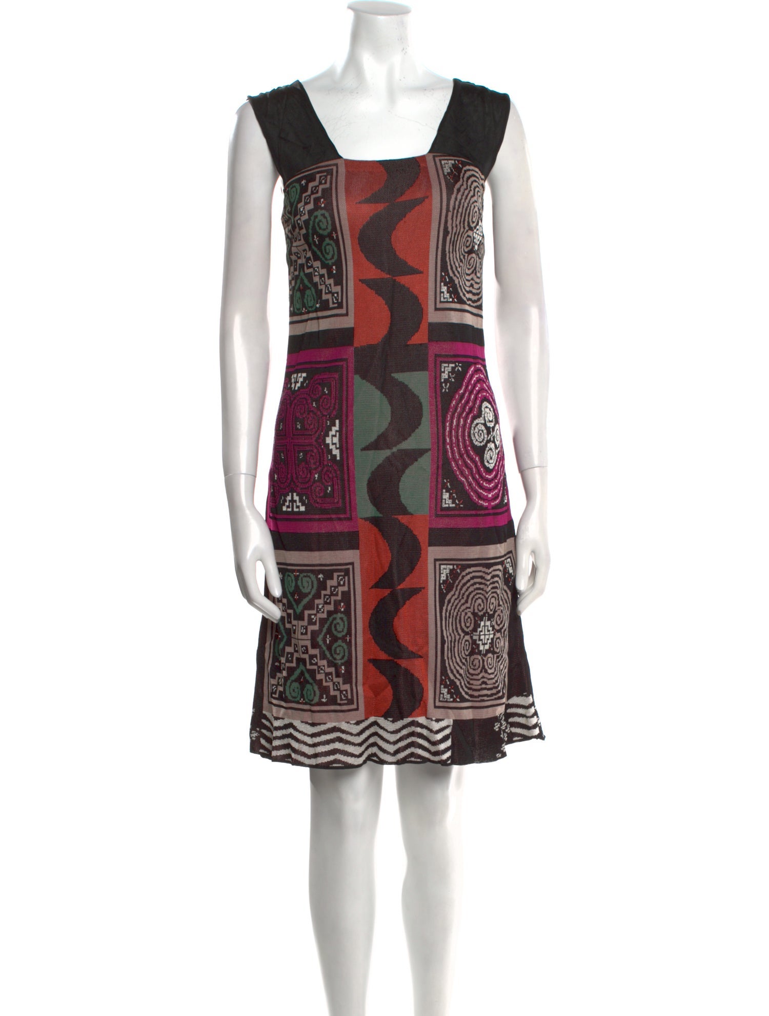 Etro Printed Knee-Length Dress