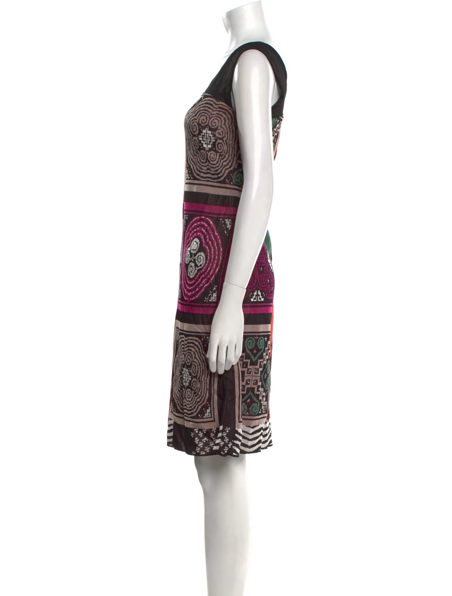 Etro Printed Knee-Length Dress