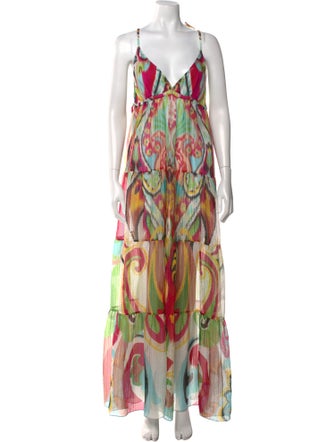 Etro Silk Long Dress