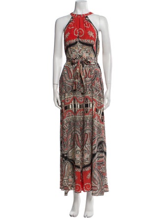 Etro Silk Long Dress