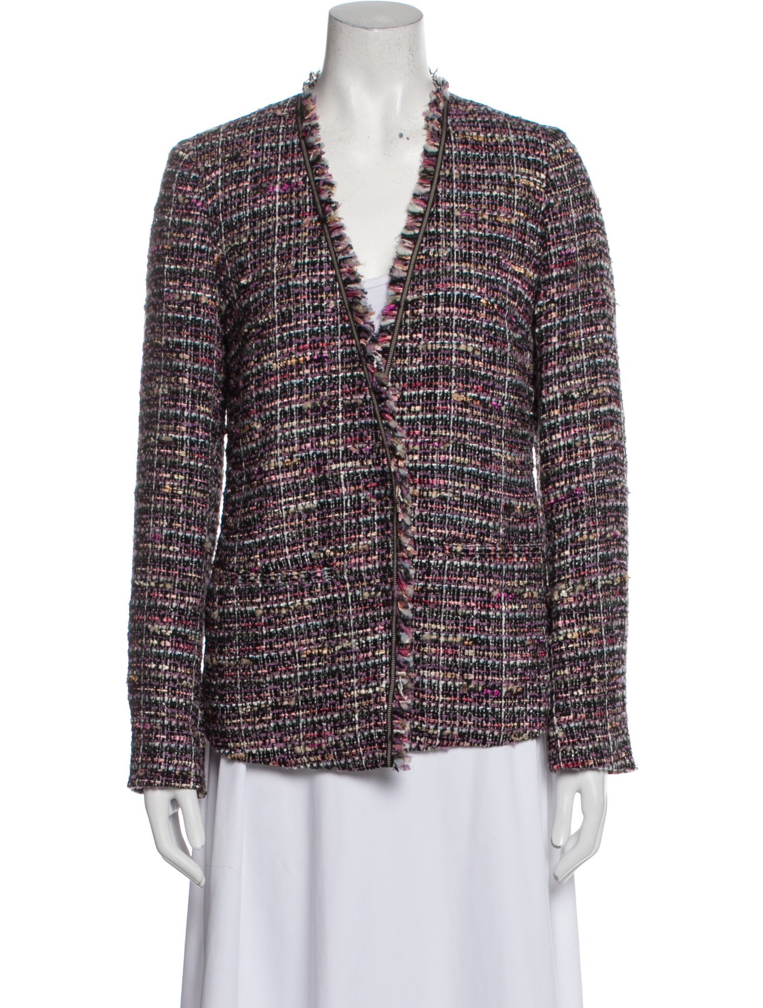 Etro Wool Tweed Pattern Jacket