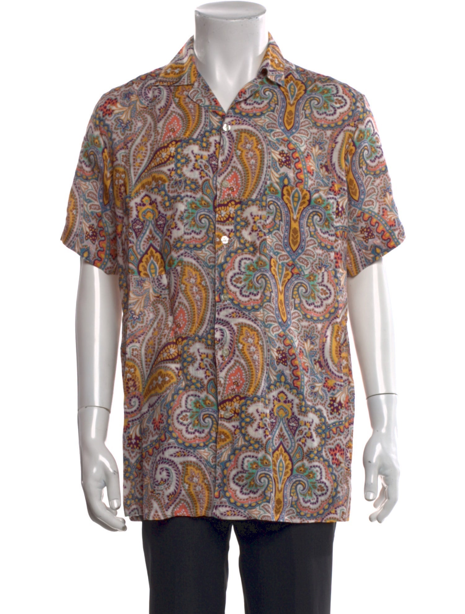 Etro Linen Printed Shirt