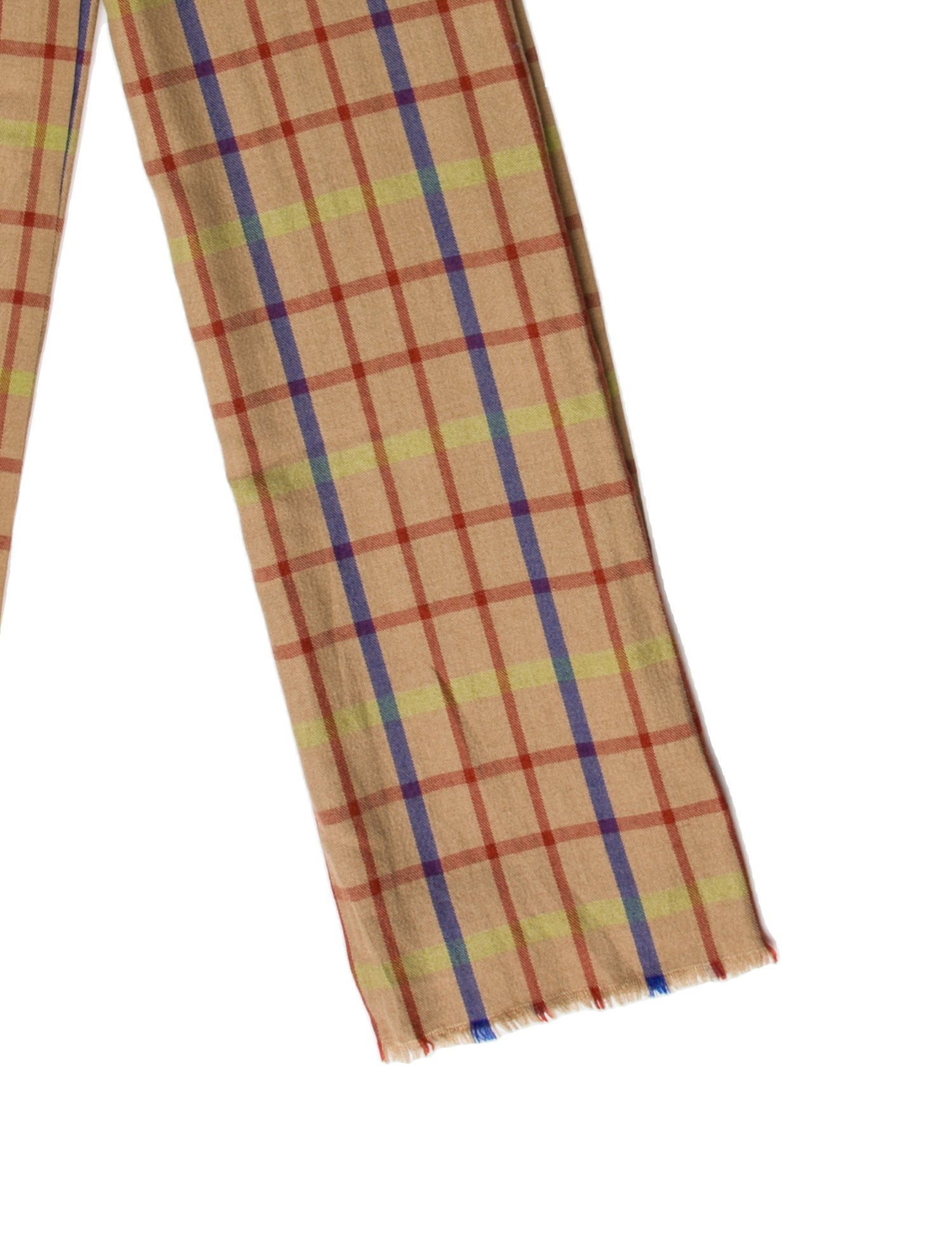 Etro Silk Plaid Print Bandeau