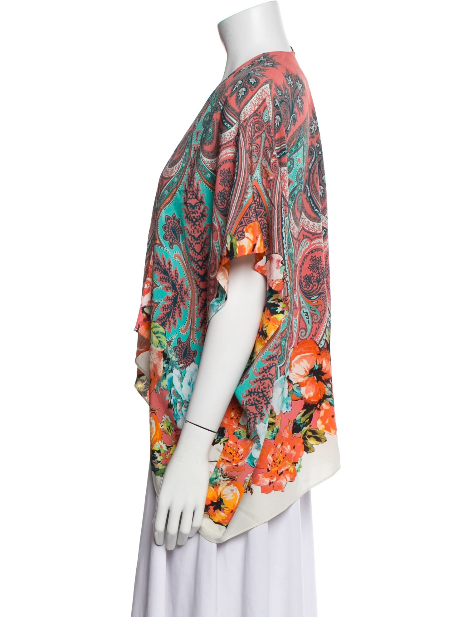 Etro Silk Paisley Print Jacket