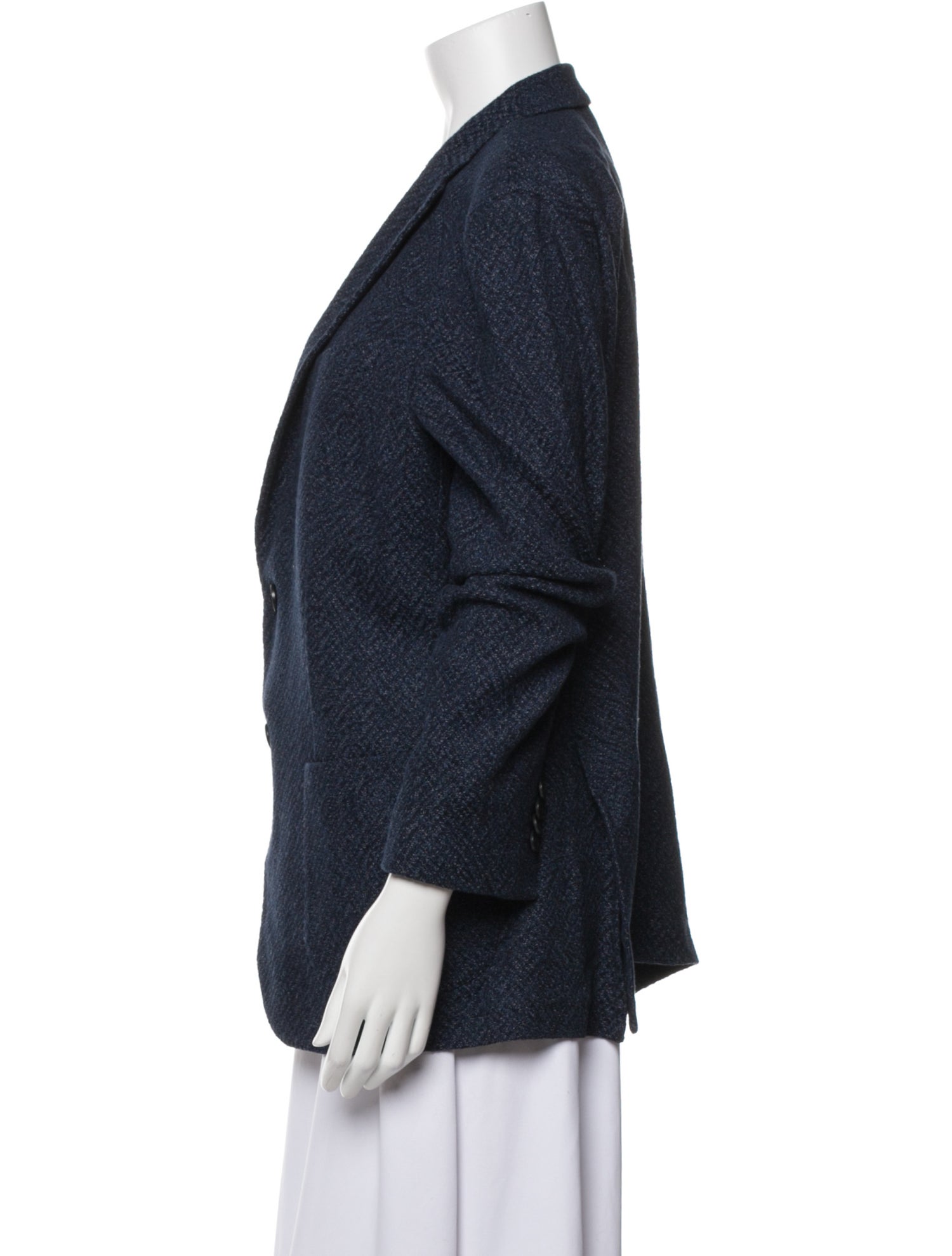 Etro Tweed Pattern Blazer