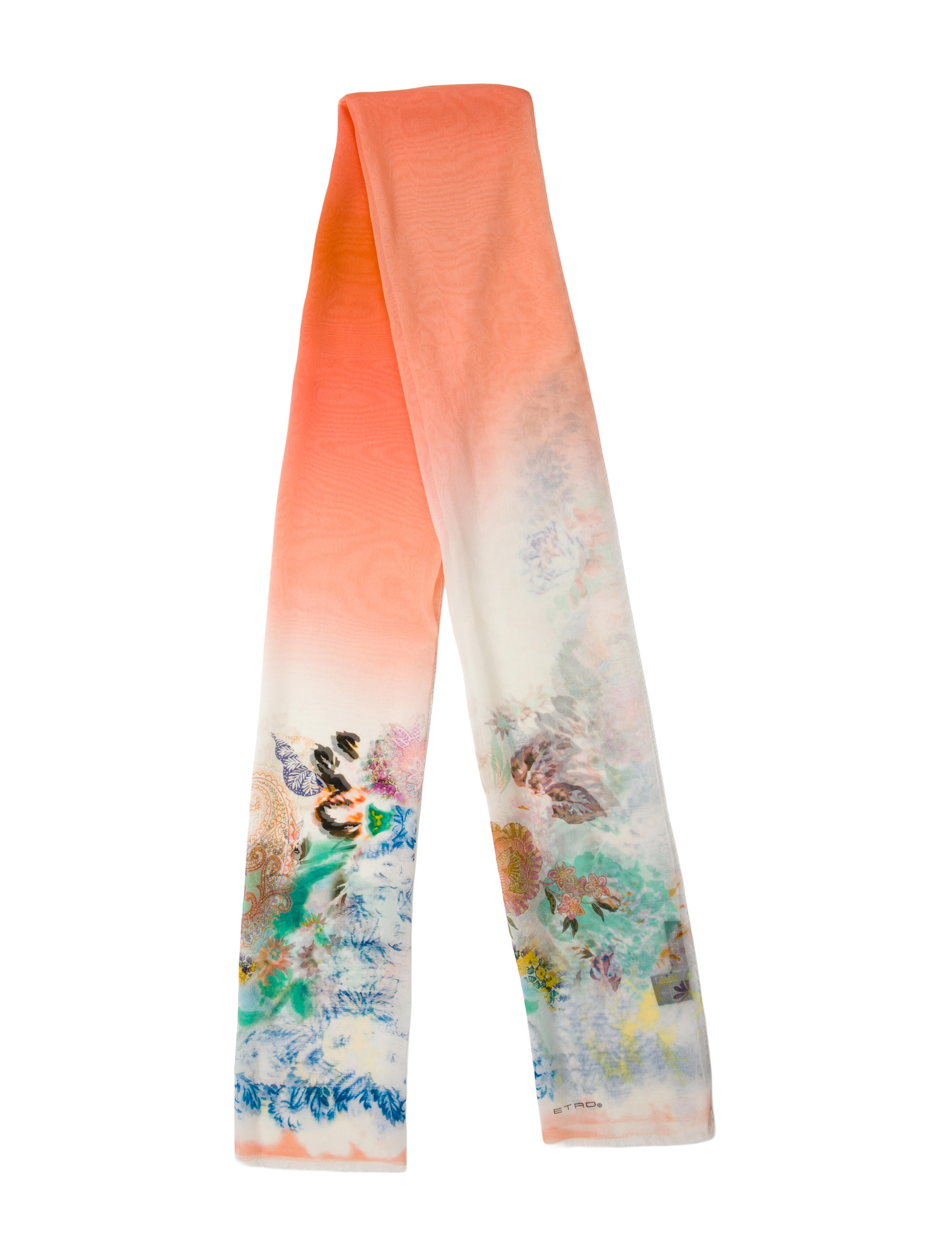 Etro Floral Print Scarf
