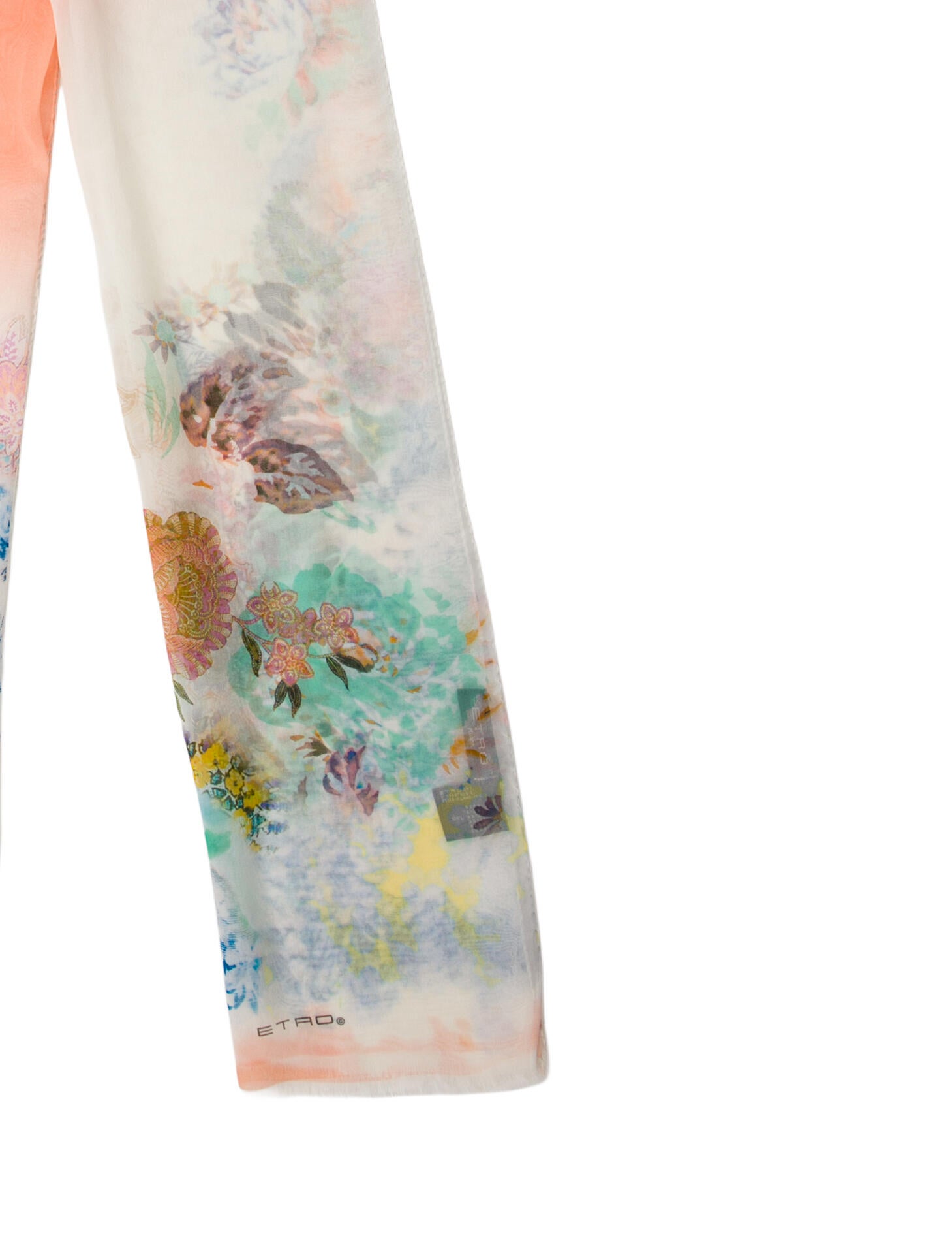 Etro Floral Print Scarf