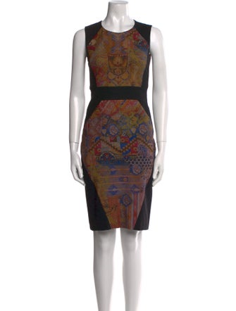 Etro Wool Knee-Length Dress