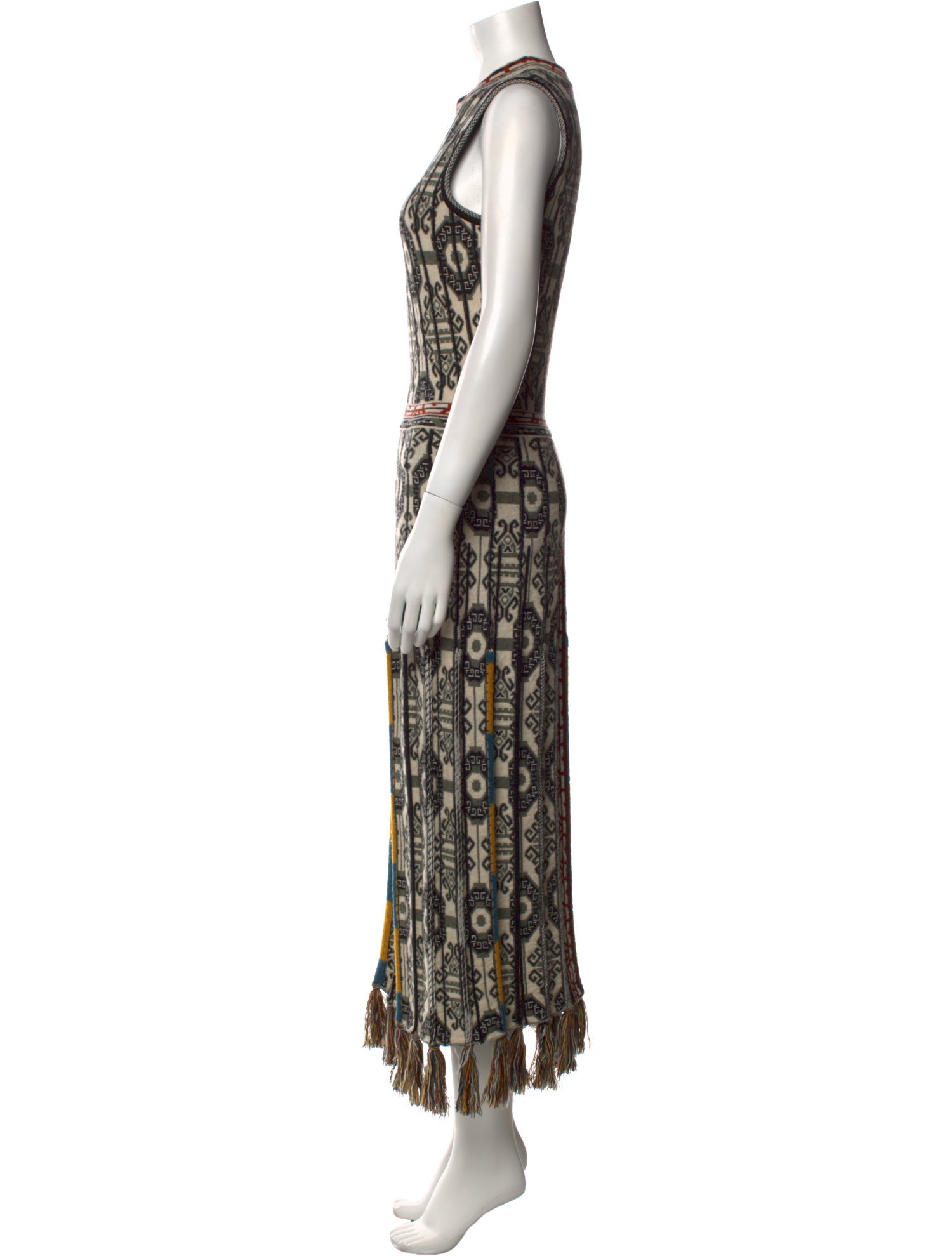 Etro Wool Long Dress