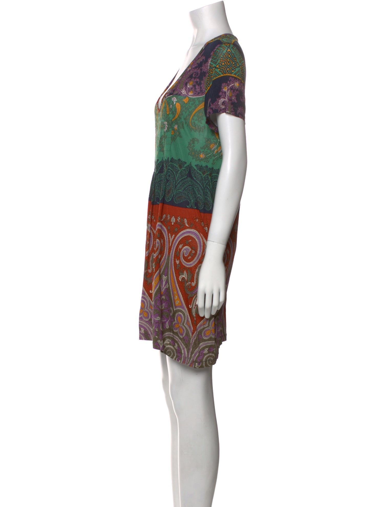 Etro Printed Mini Dress