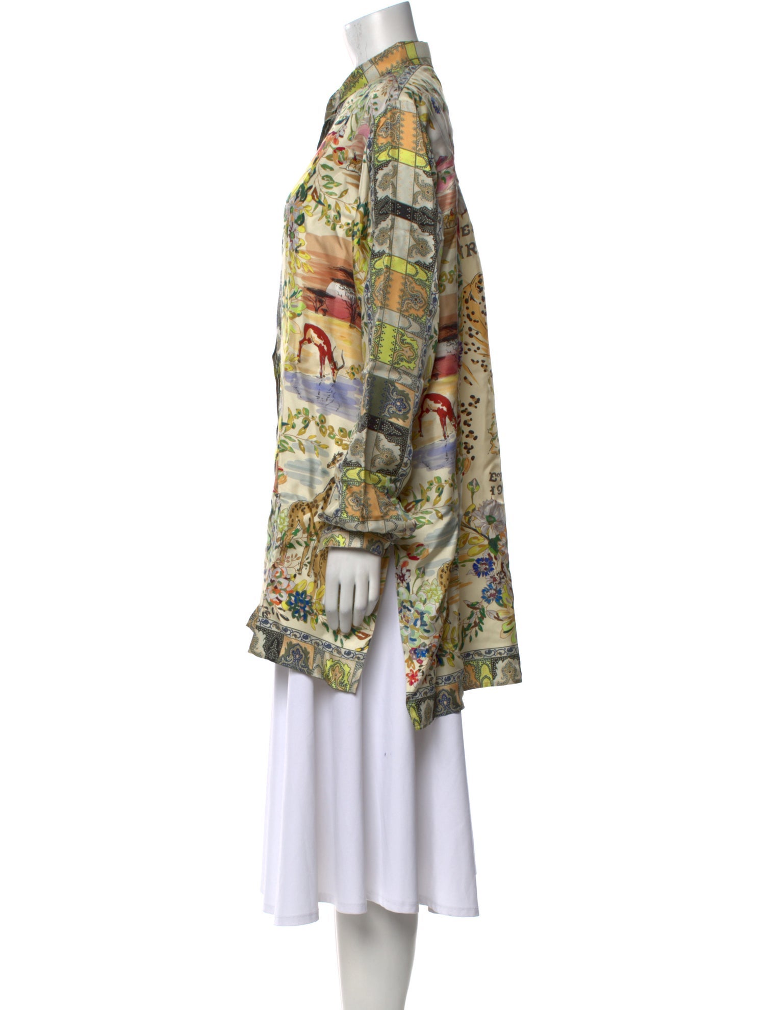 Etro Silk Printed Tunic w/ Tags