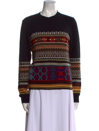Etro Wool Printed Sweater