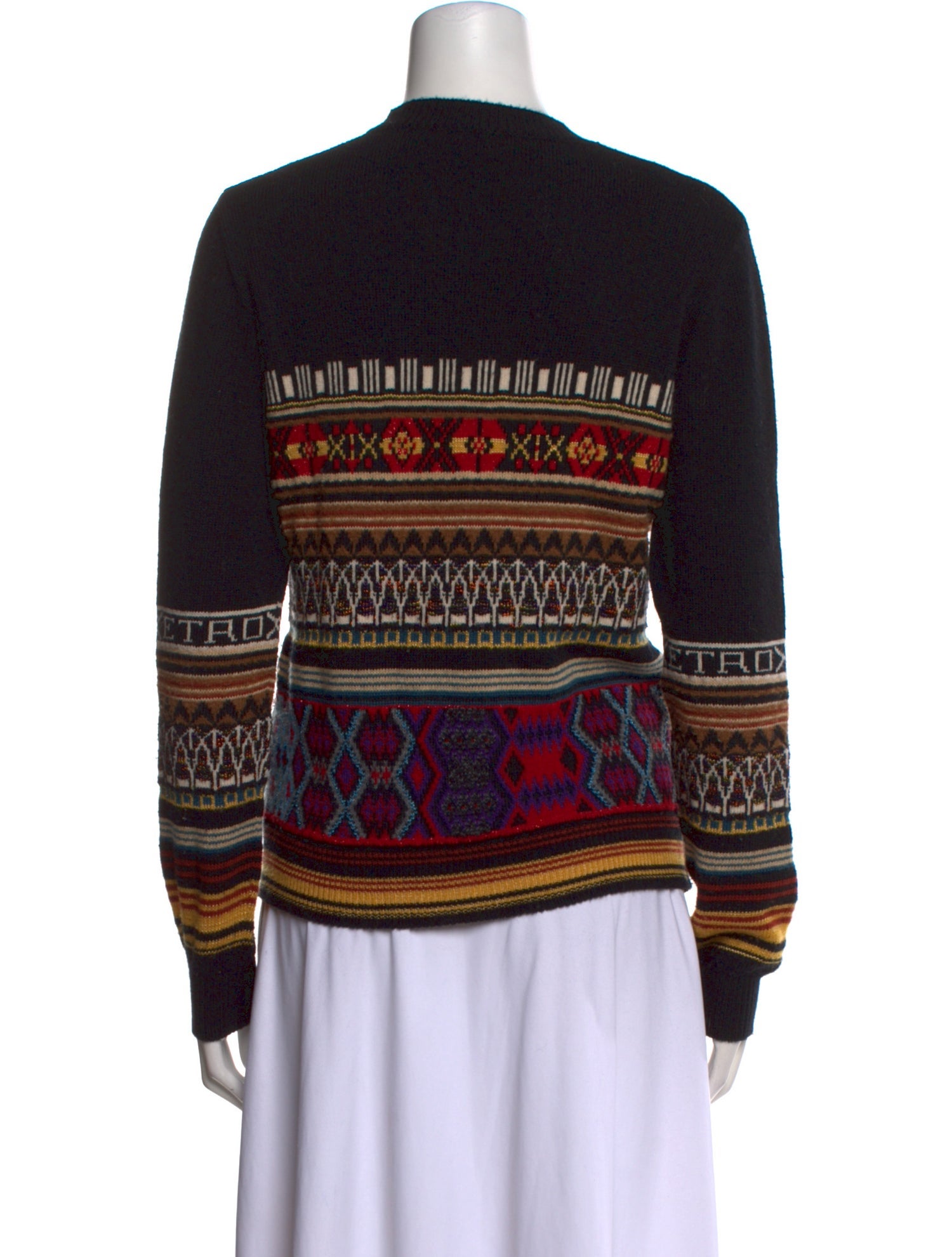 Etro Wool Printed Sweater