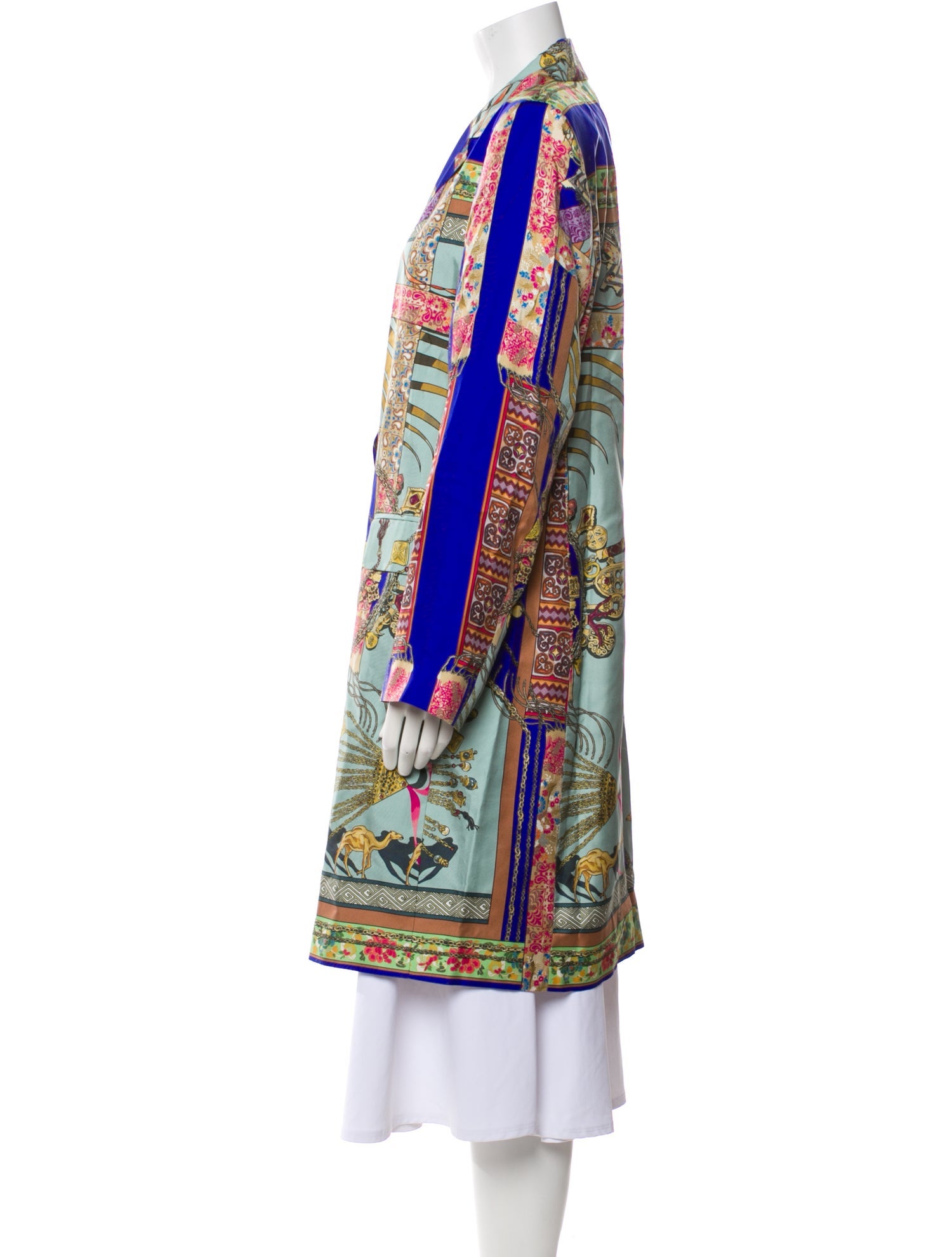 Etro Silk Floral Print Evening Jacket w/ Tags