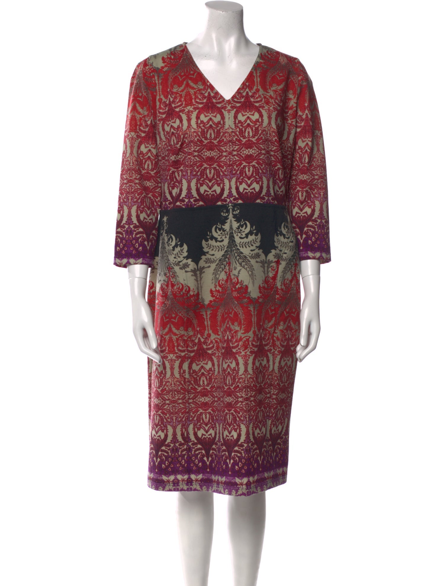Etro Wool Midi Length Dress