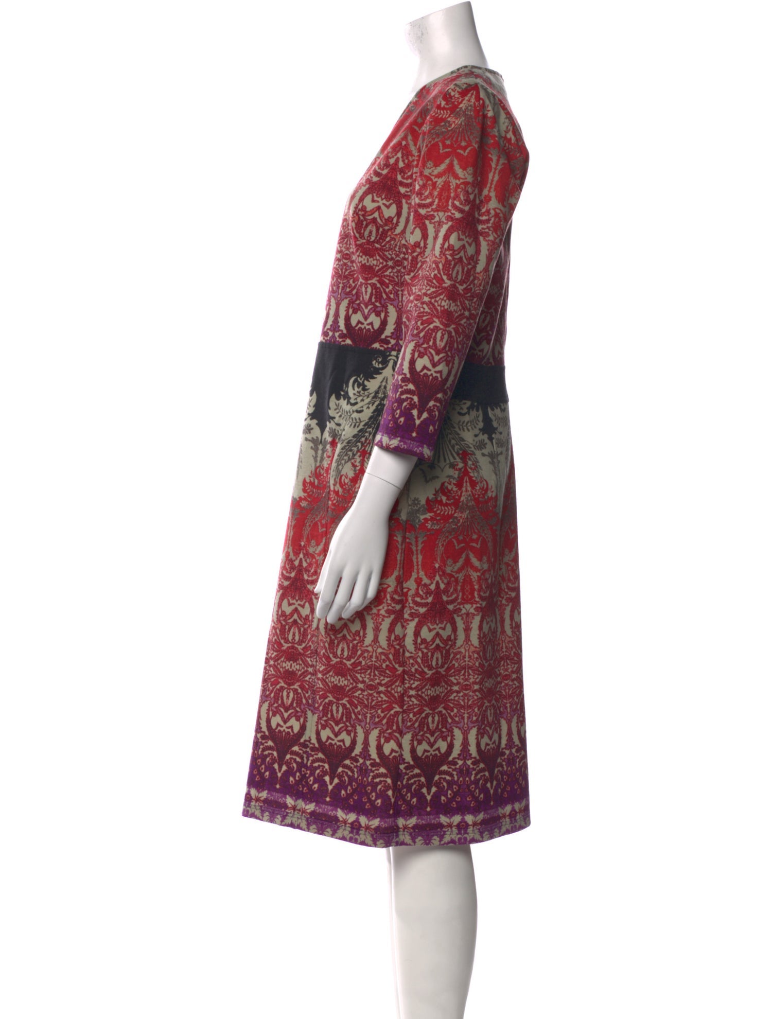 Etro Wool Midi Length Dress