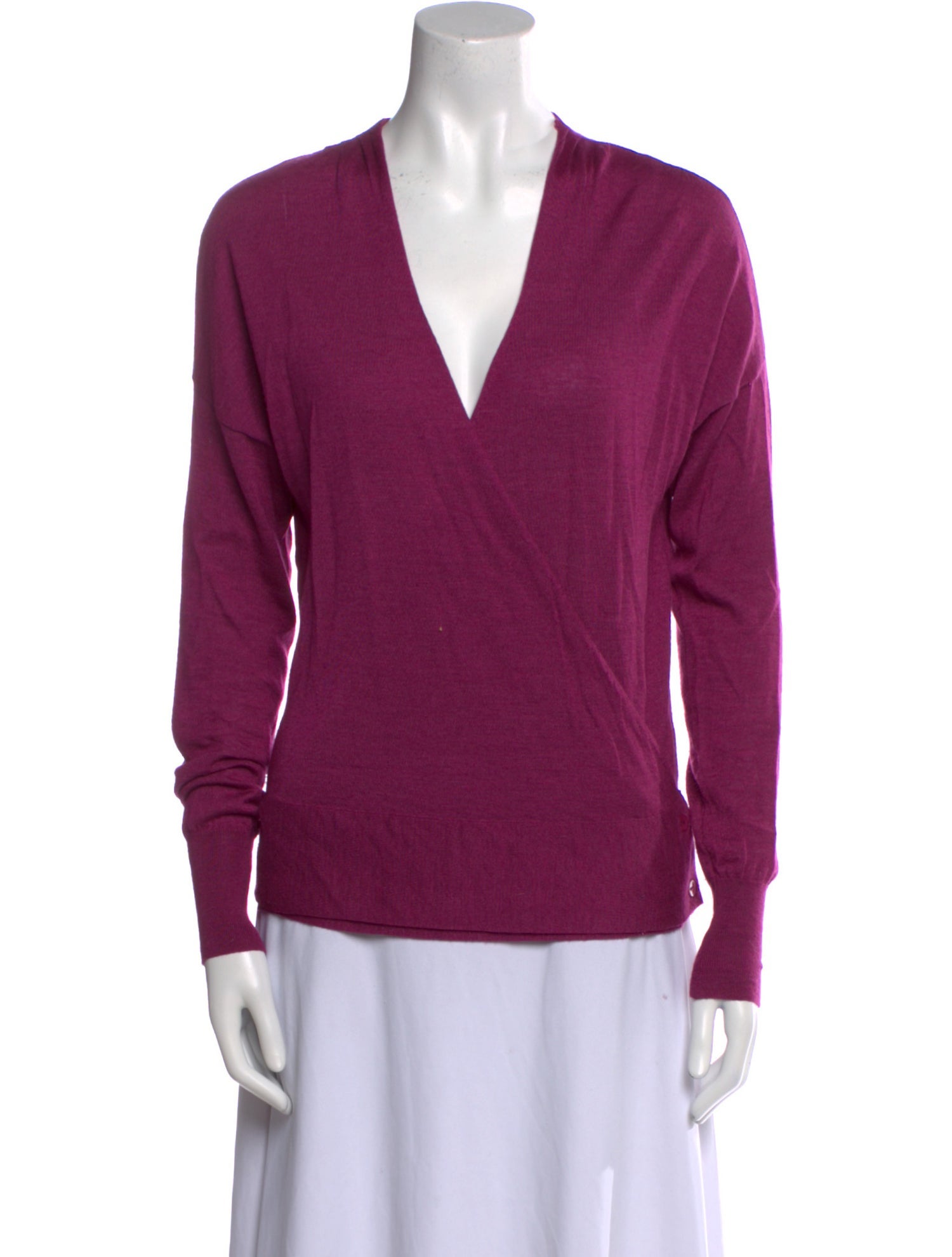 Etro Cashmere V-Neck Blouse