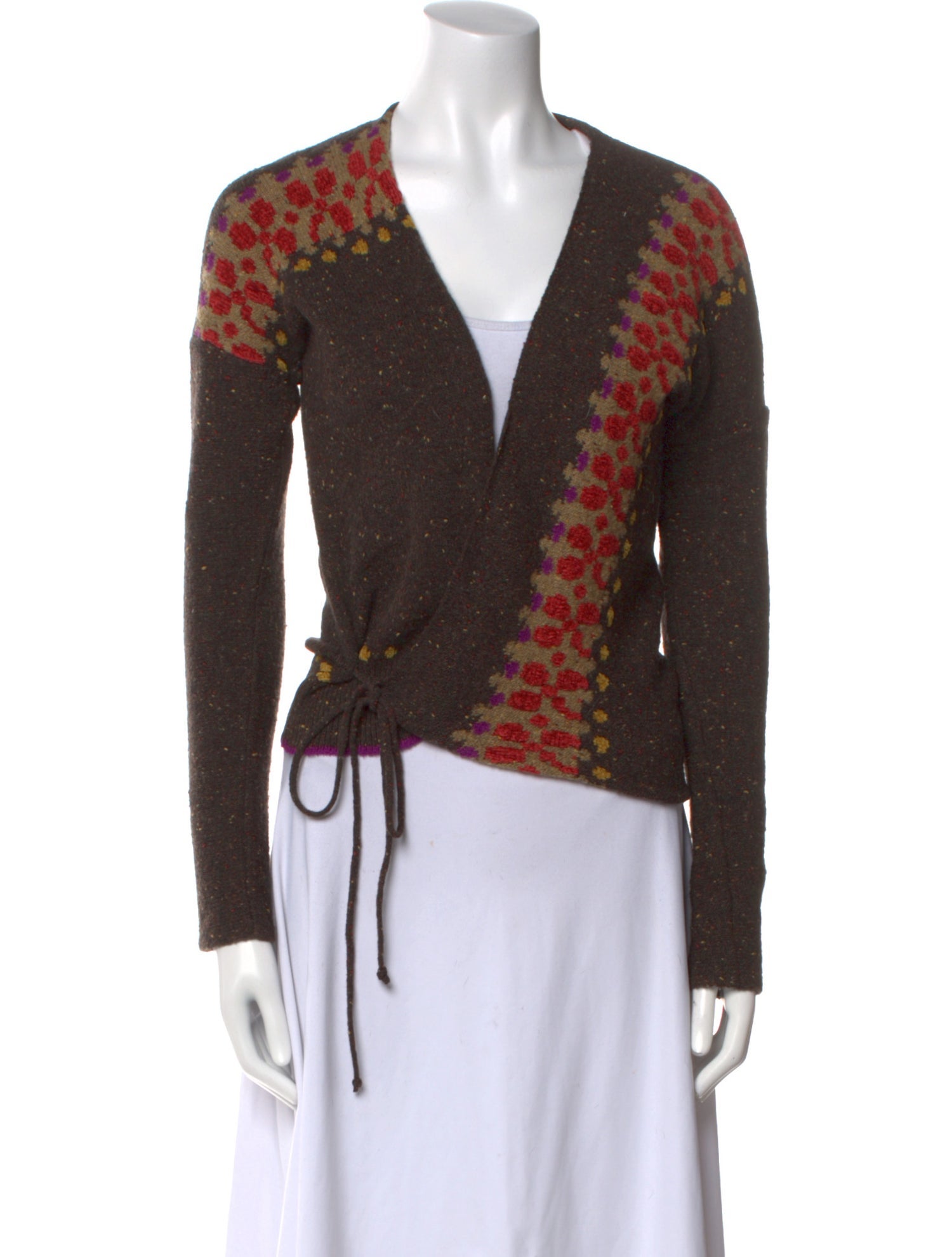 Etro Angora Printed Sweater