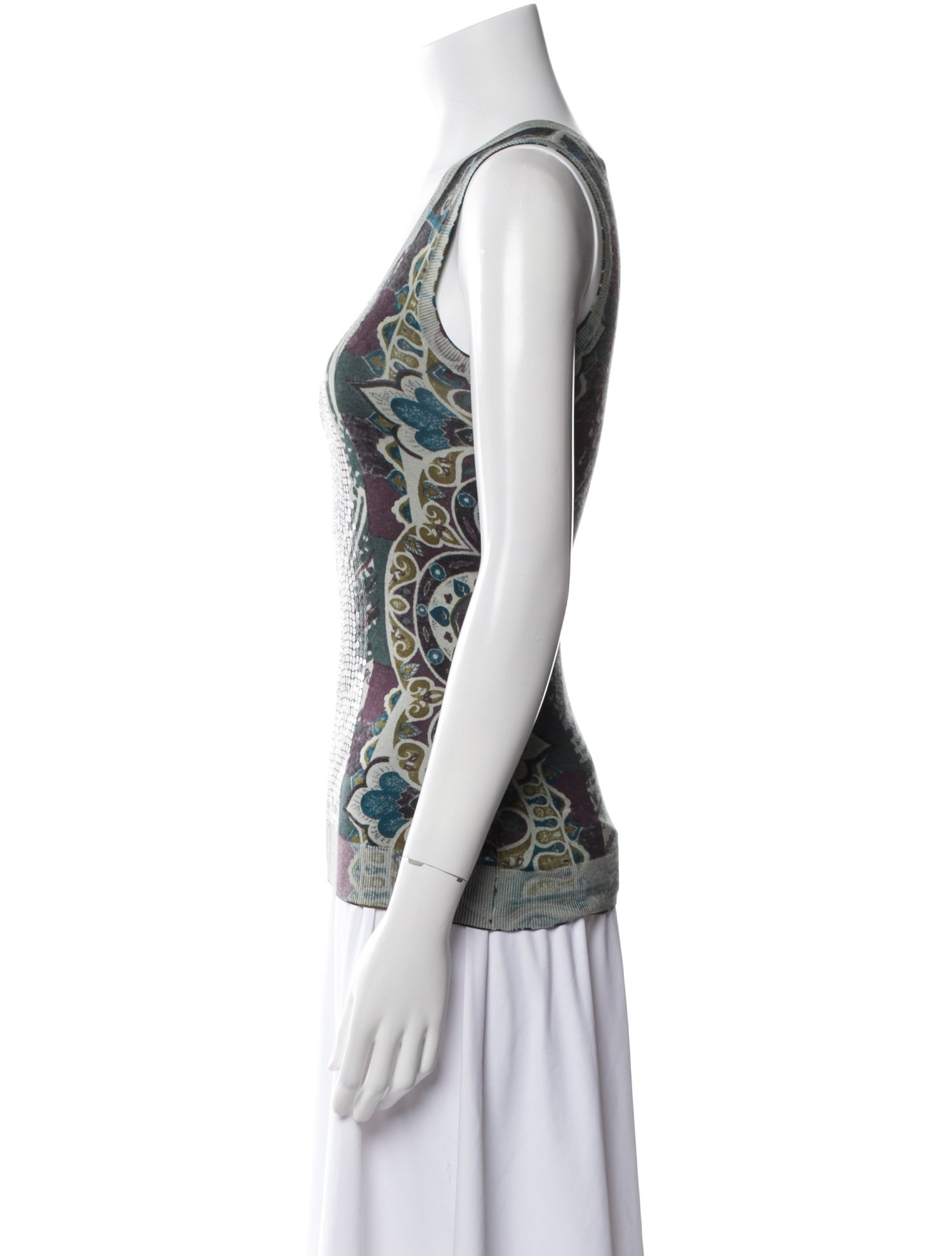 Etro Silk Printed Top