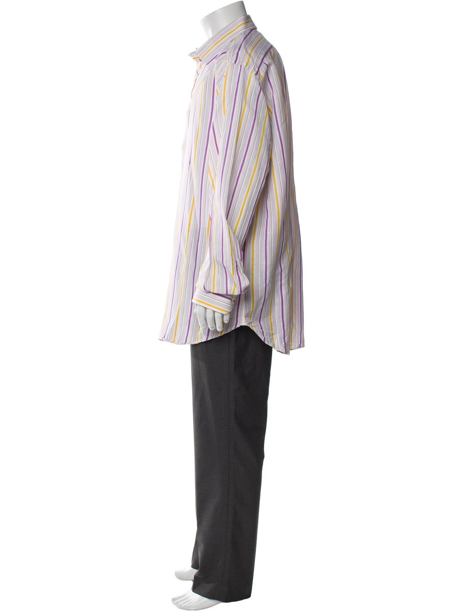 Etro Striped Long Sleeve Shirt