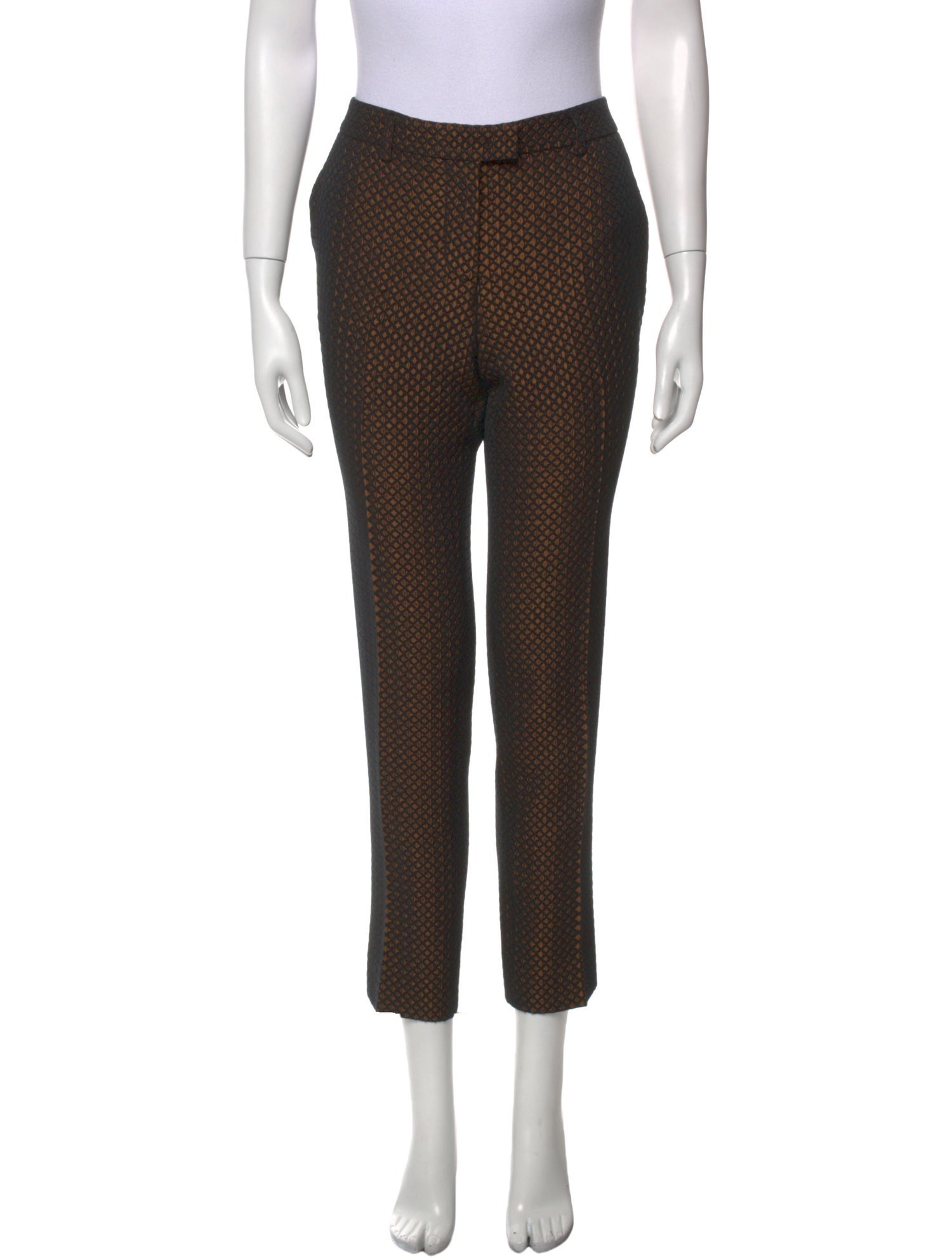 Etro Printed Straight Leg Pants