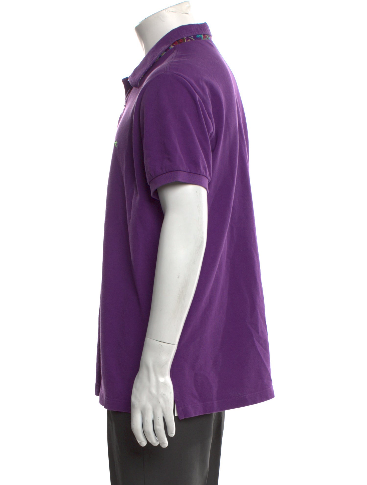 Etro Collar Short Sleeve Polo Shirt