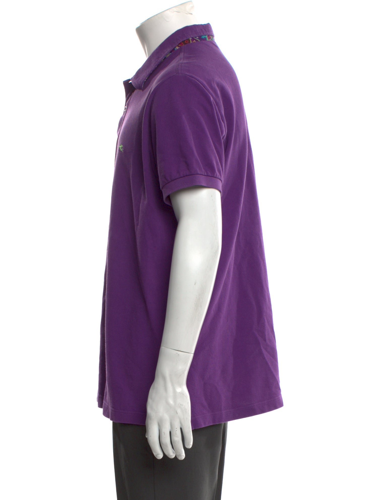 Etro Collar Short Sleeve Polo Shirt