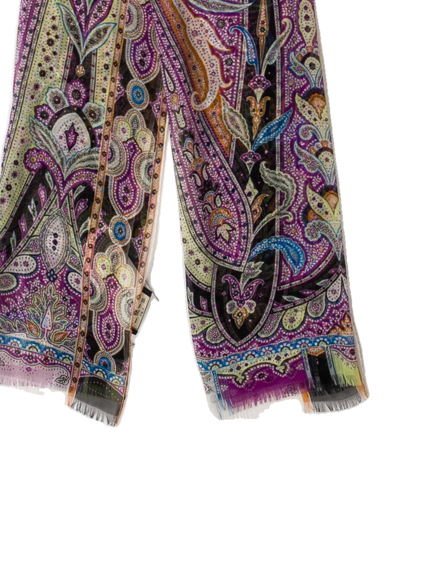 Etro Paisley Print Scarf