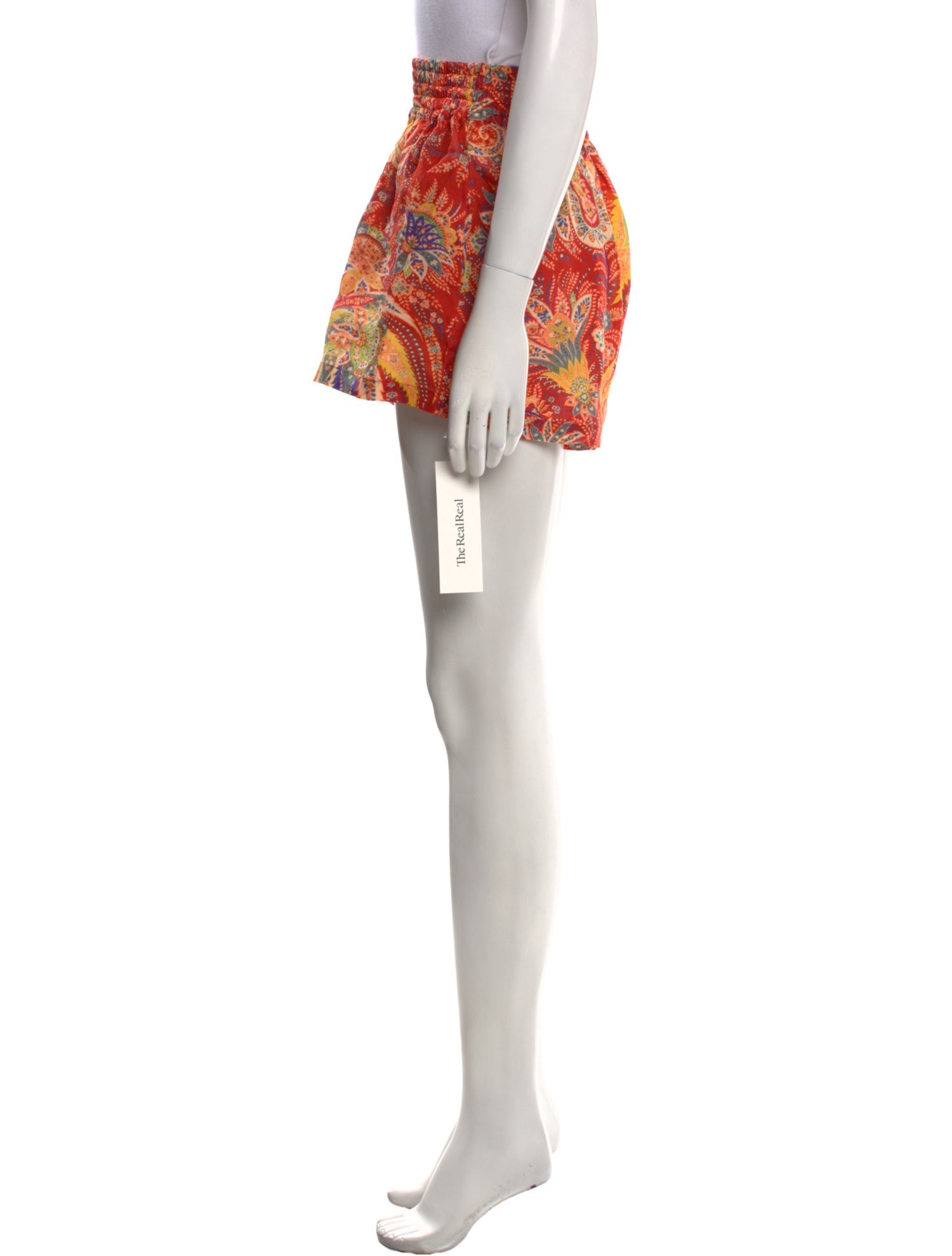 Etro Paisley Print Mini Shorts