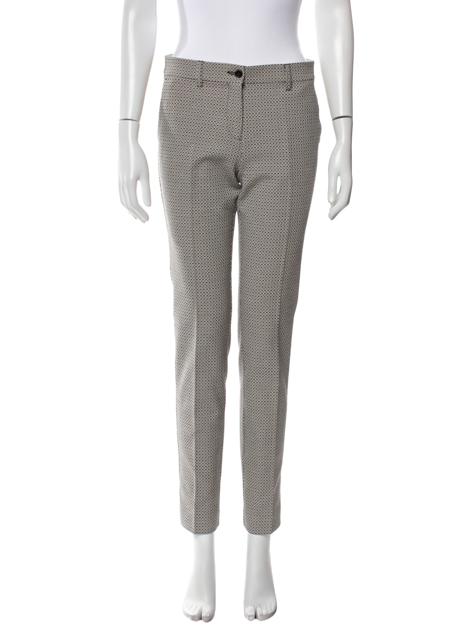 Etro Printed Straight Leg Pants