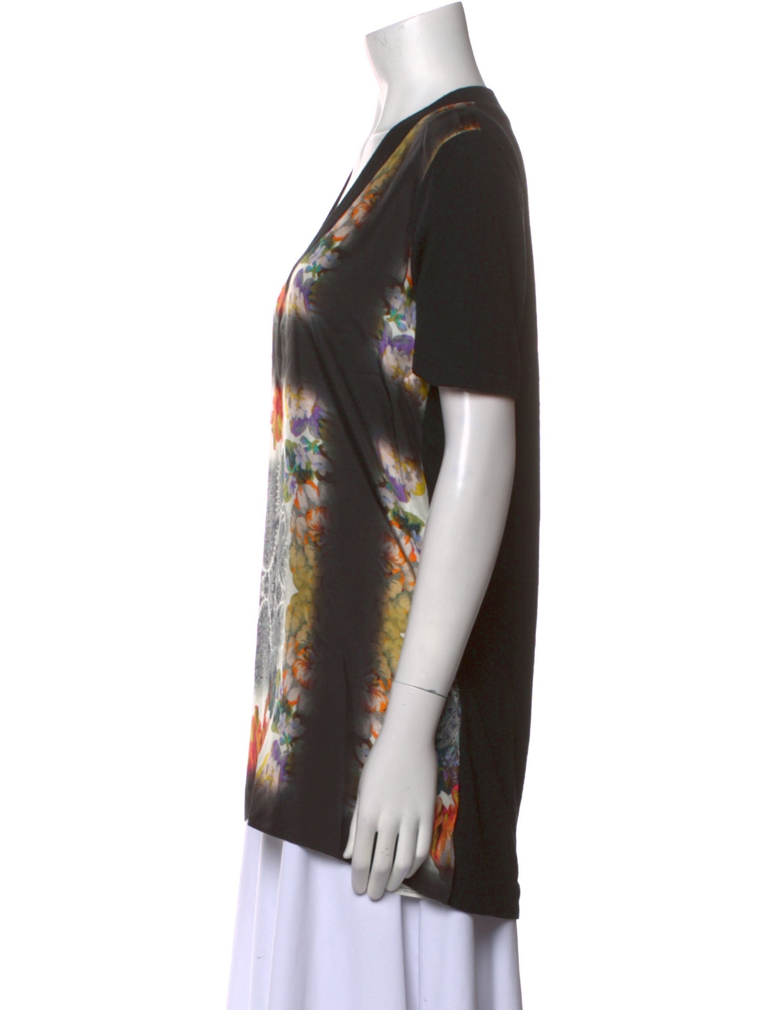 Etro Wool Graphic Print T-Shirt