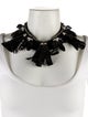 Etro Crystal & Sequins Collar Necklace