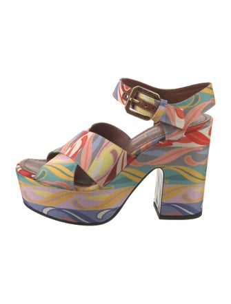 Etro Printed Sandals