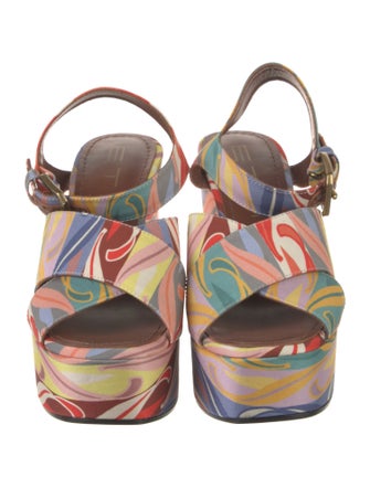 Etro Printed Sandals