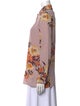 Etro Silk Floral Print Button-Up Top