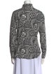 Etro Paisley Print Long Sleeve Button-Up Top