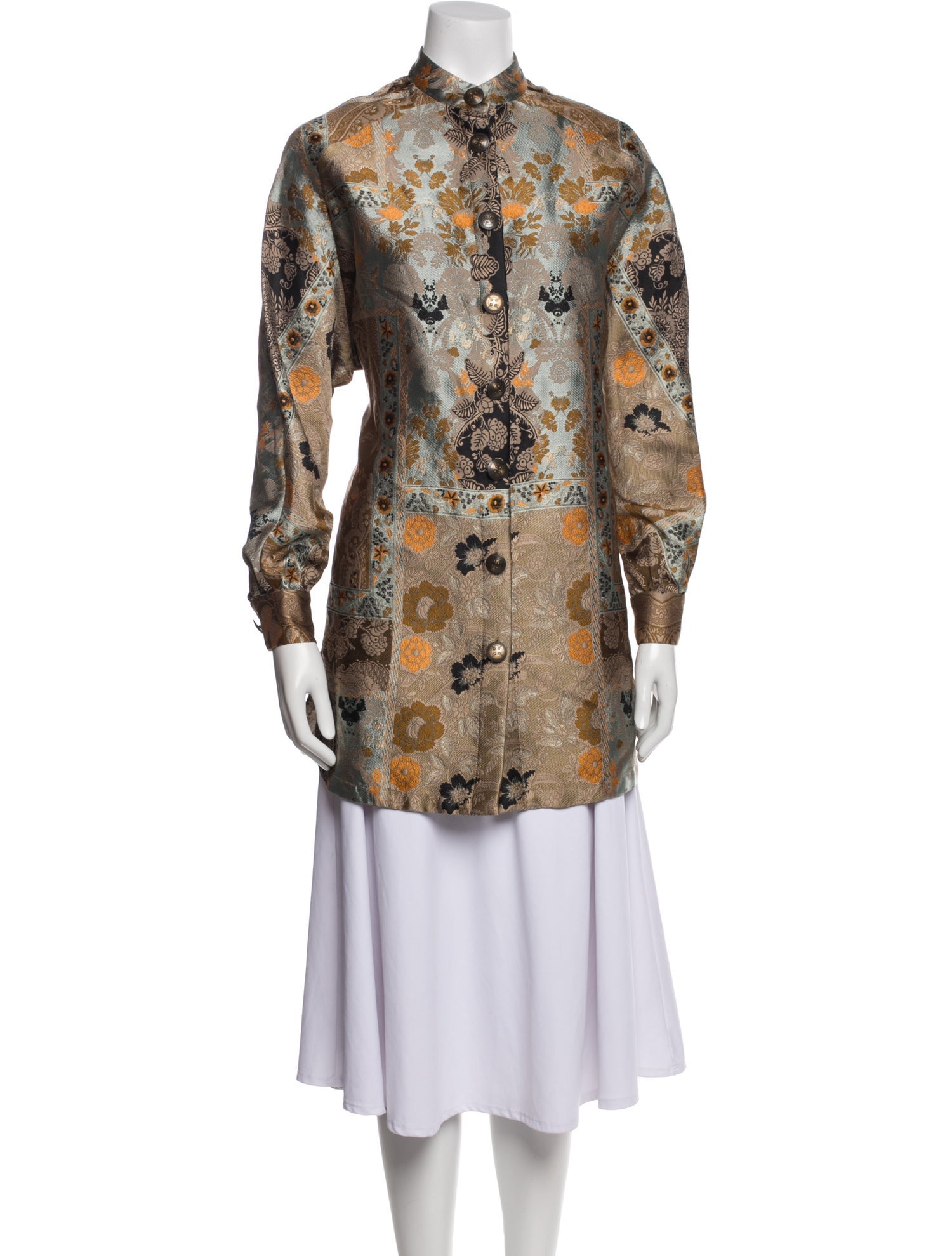 Etro Floral Print Evening Jacket