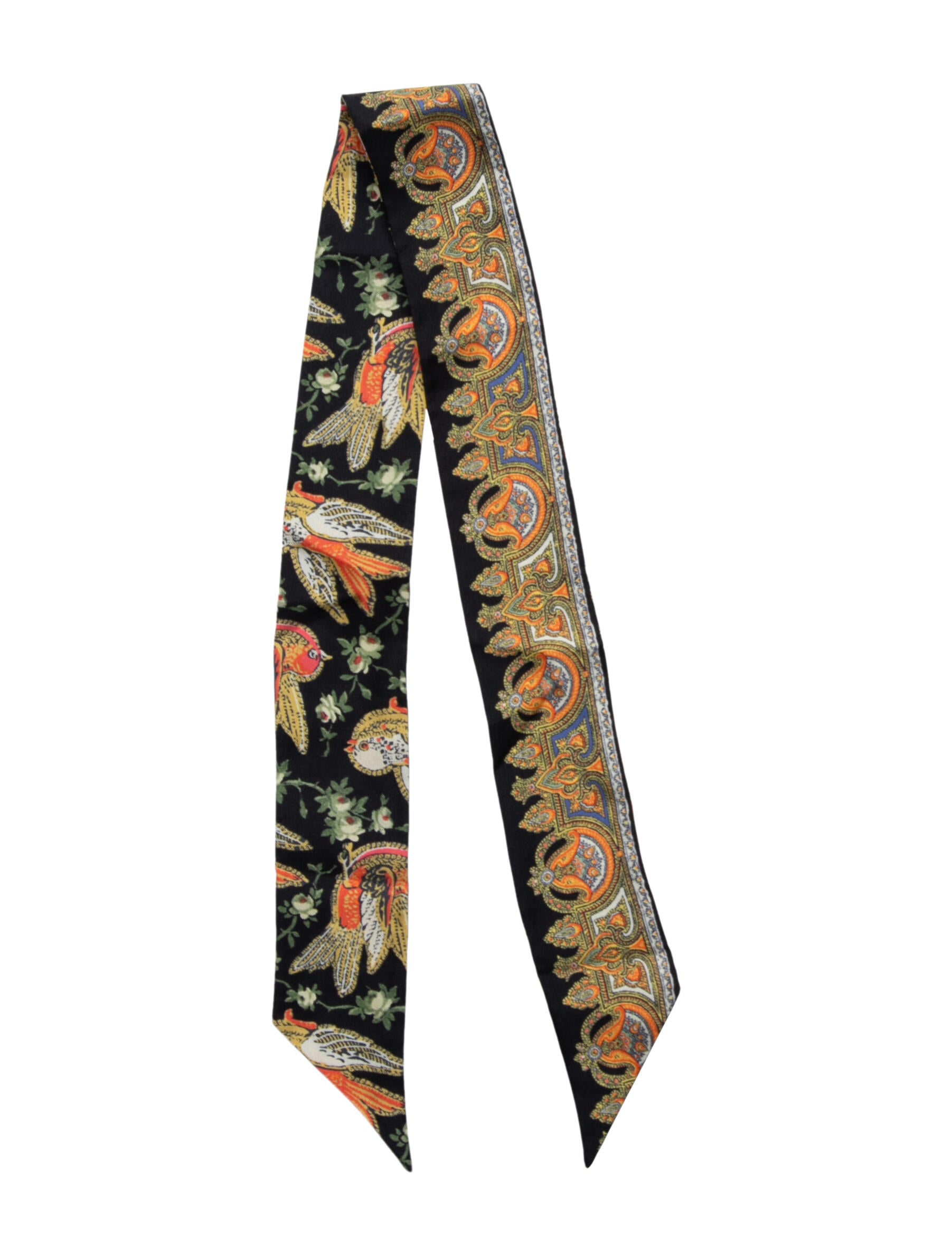Etro Cashmere Paisley Print Scarf