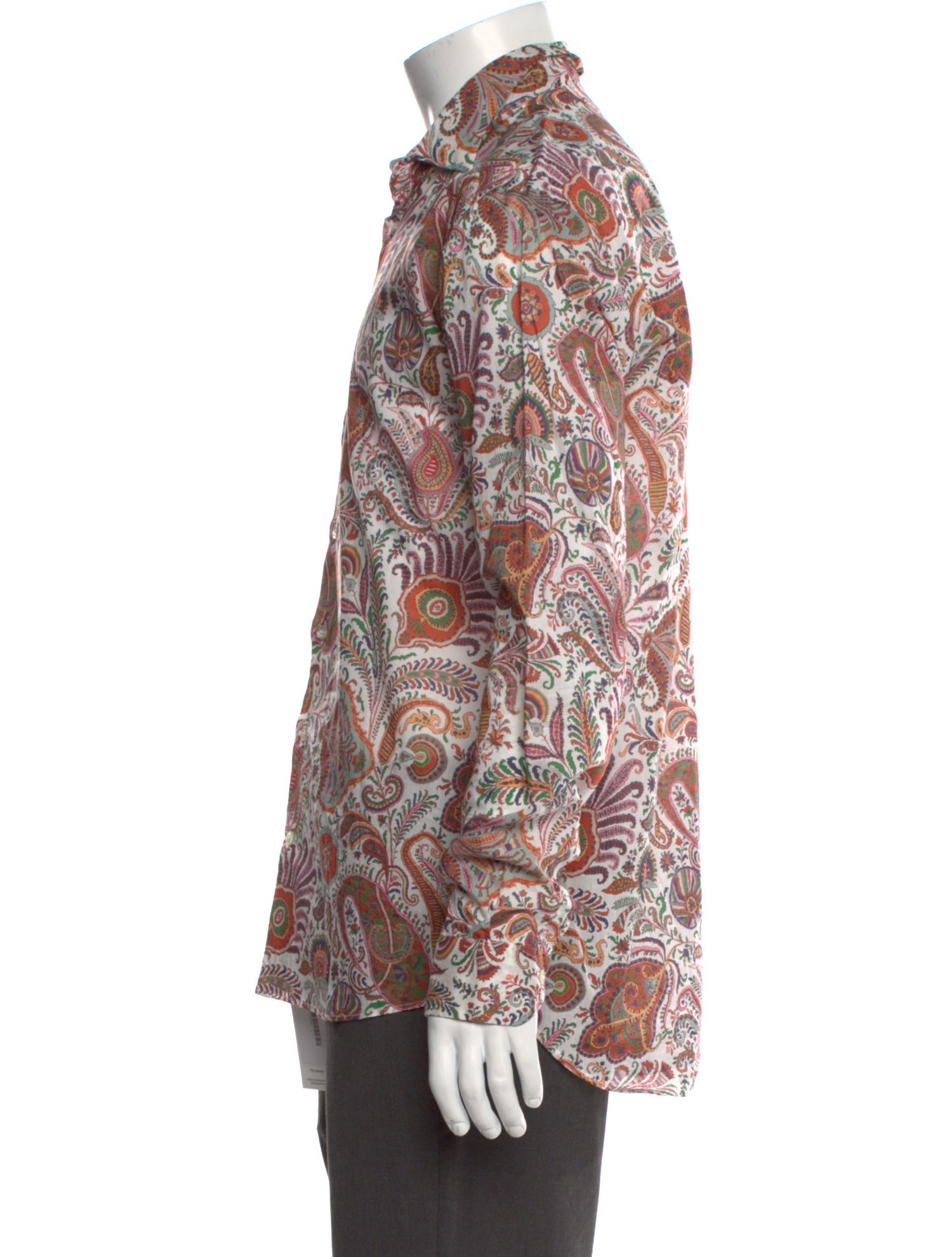 Etro Printed Long Sleeve Shirt