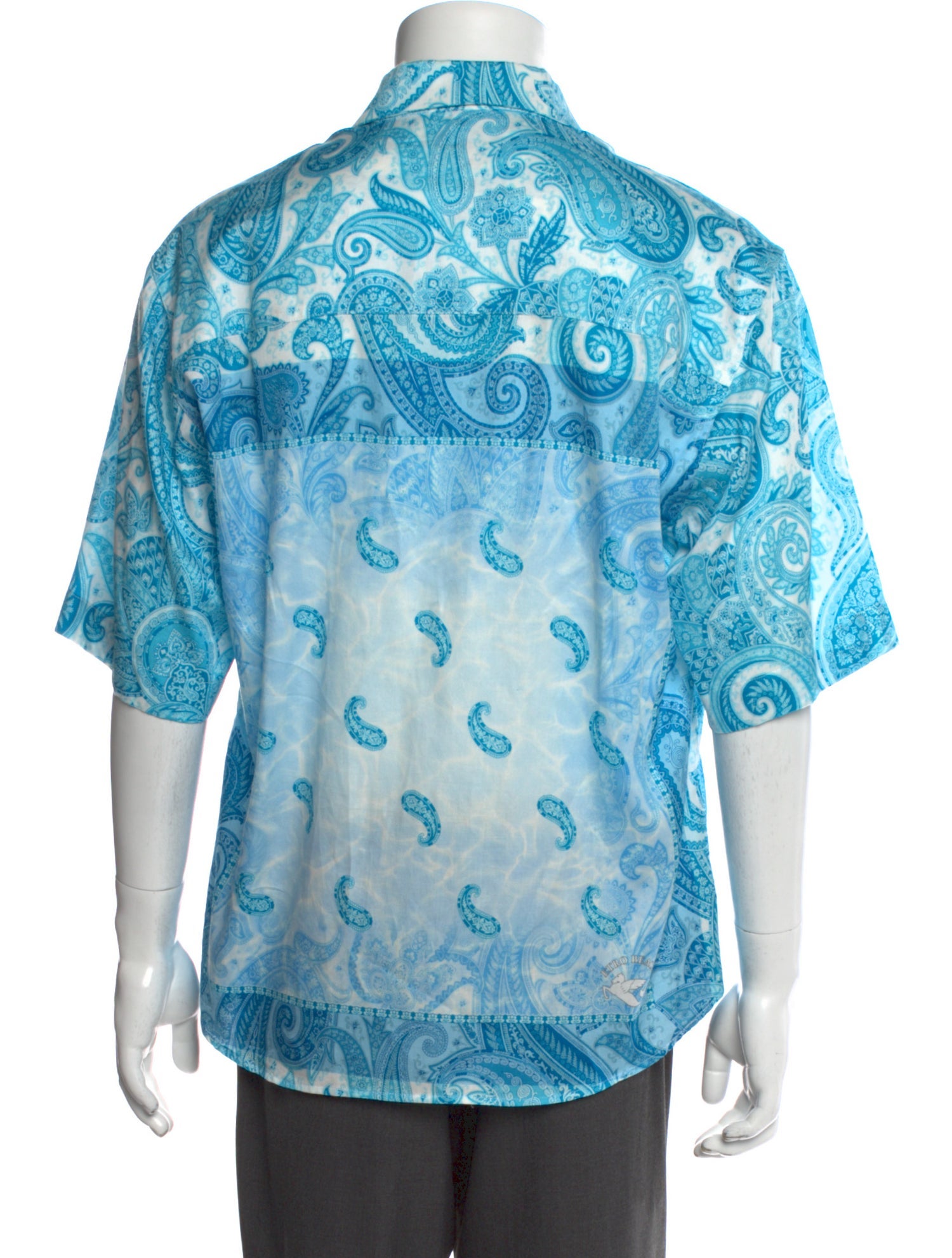 Etro Paisley Print Short Sleeve Shirt
