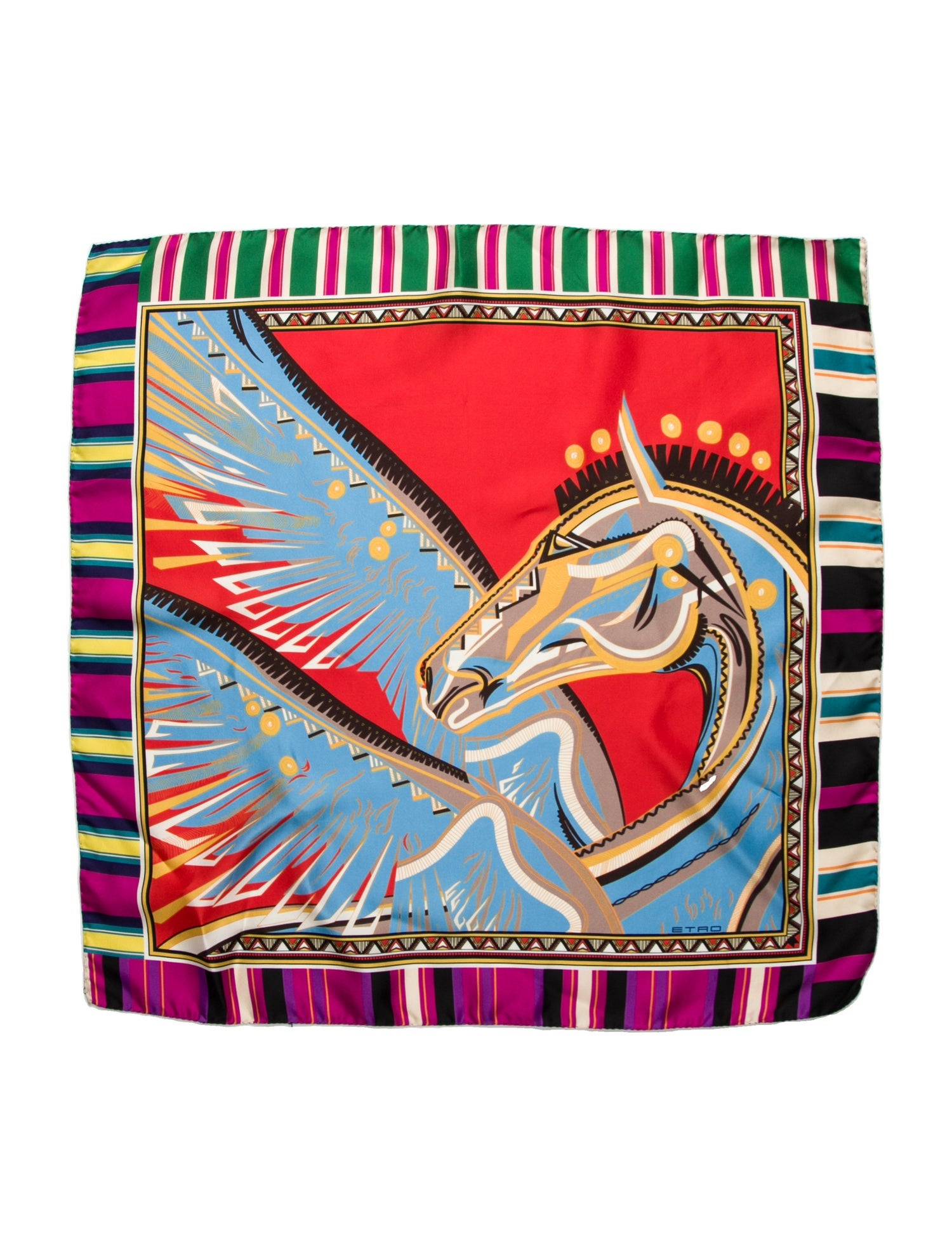 Etro Silk Printed Scarf